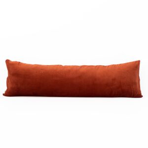 Rust Corduroy Body Pillow