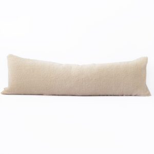 Beige Teddy Body Pillow