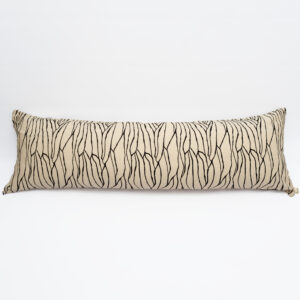 Beige Abstract Body Pillow